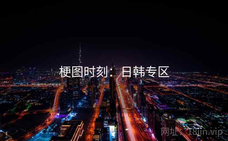梗图时刻:日韩专区